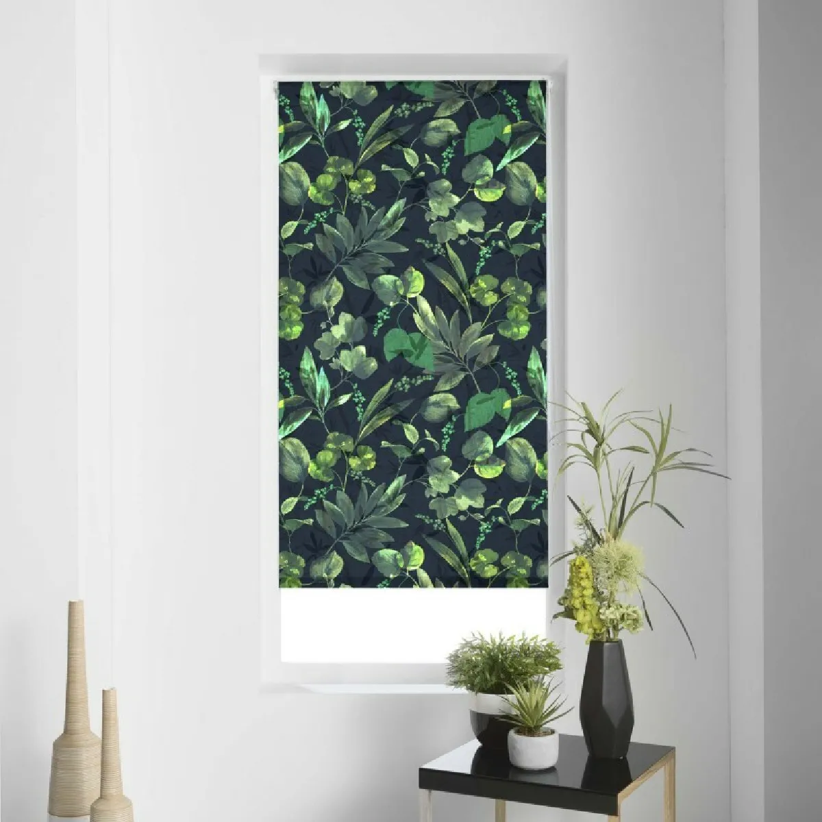 Paris Prix Store Enrouleur Tamisant 45x180 - Vert
