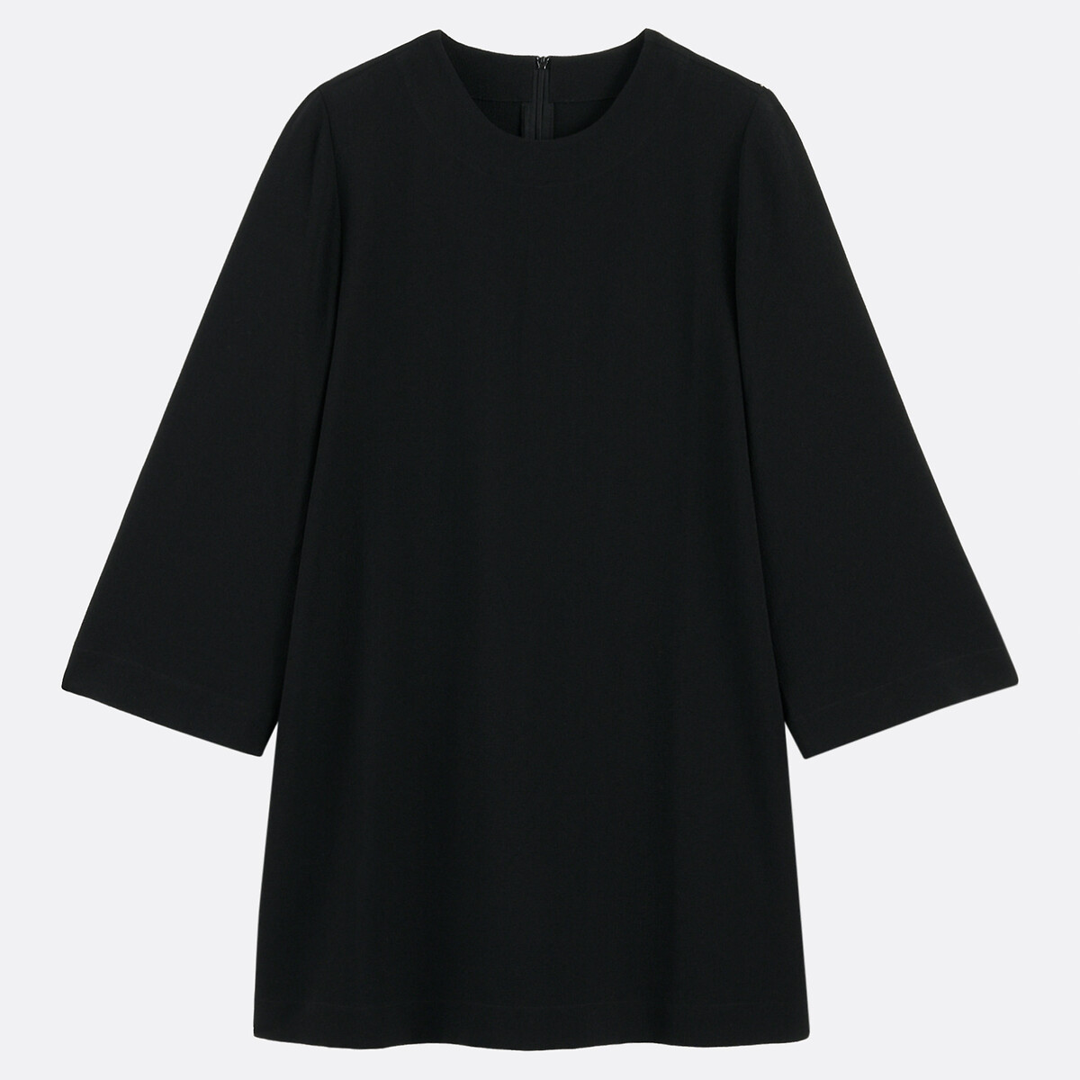 COLEÇÃO LA REDOUTE<br>Vestido amplo, curto, mangas 3/4