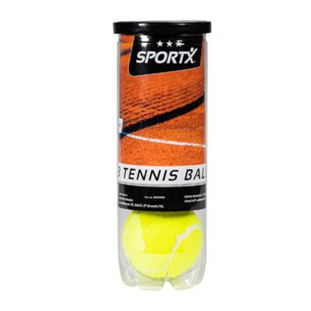 SportX Tennisballen in Koker 3 stuk
