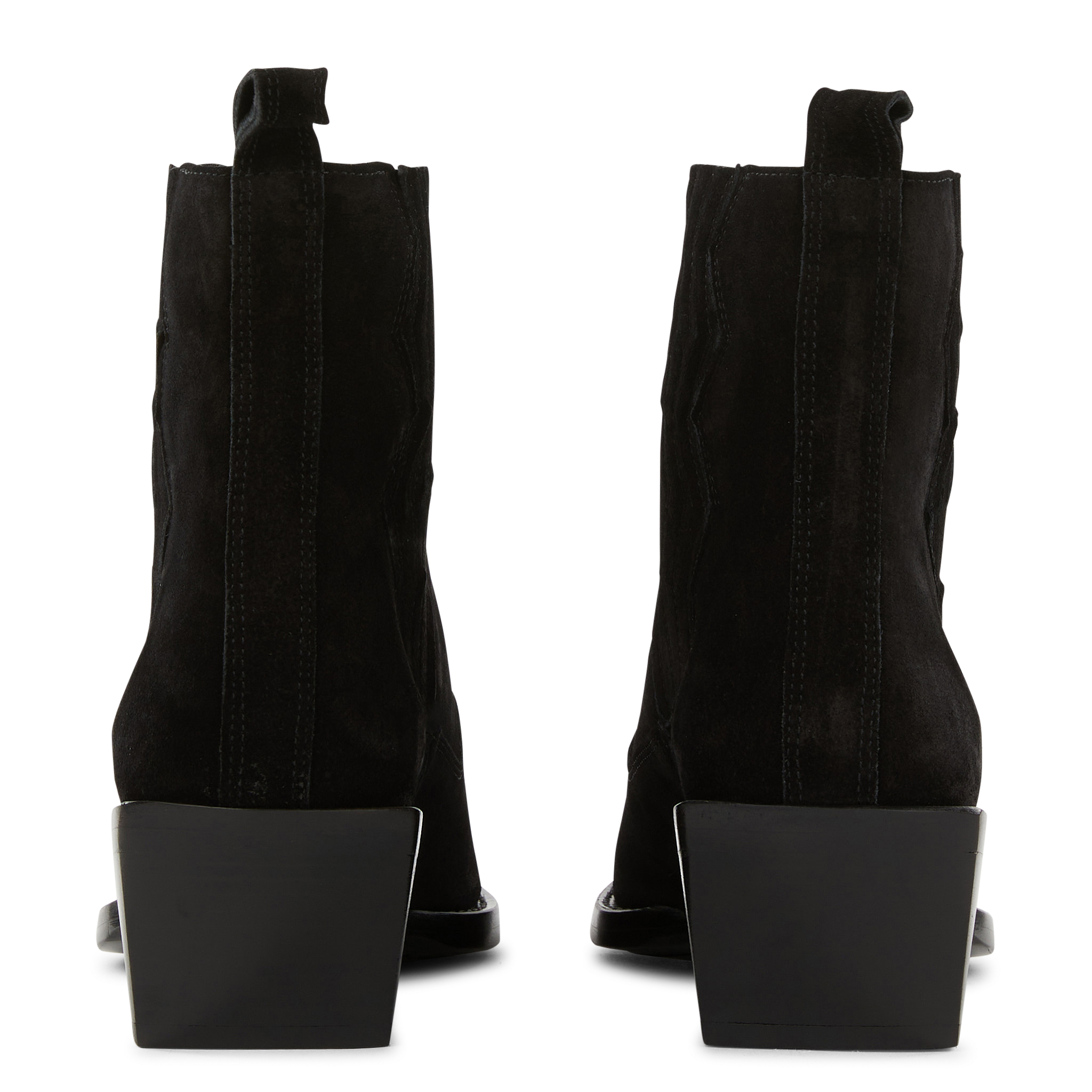 CALAMITY 40 - Bottine western chelsea en cuir velours | Noir