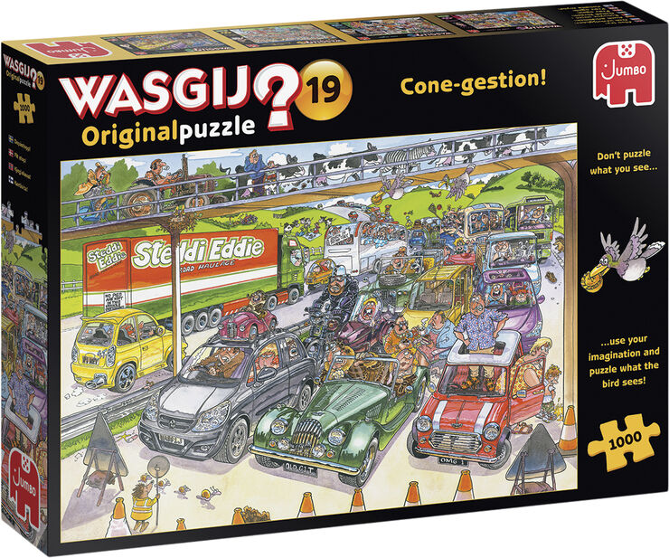 Wasgij puslespil Cone-gestion!