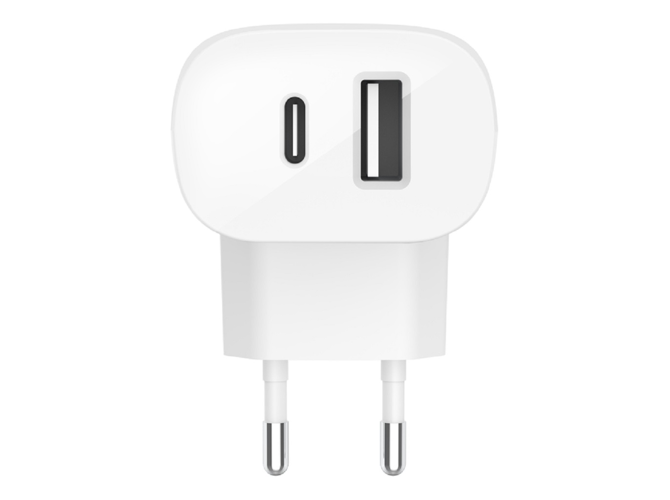 CARREGADOR BELKIN WCB007VFWH USB-C 25W USB-A 12W
