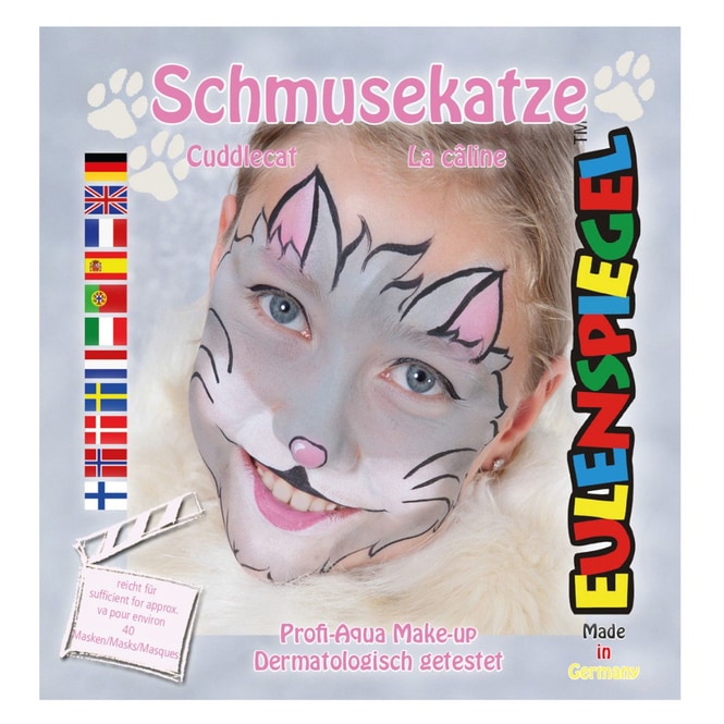 Schminkset - Schmusekatze - Make-up mit Zubehör