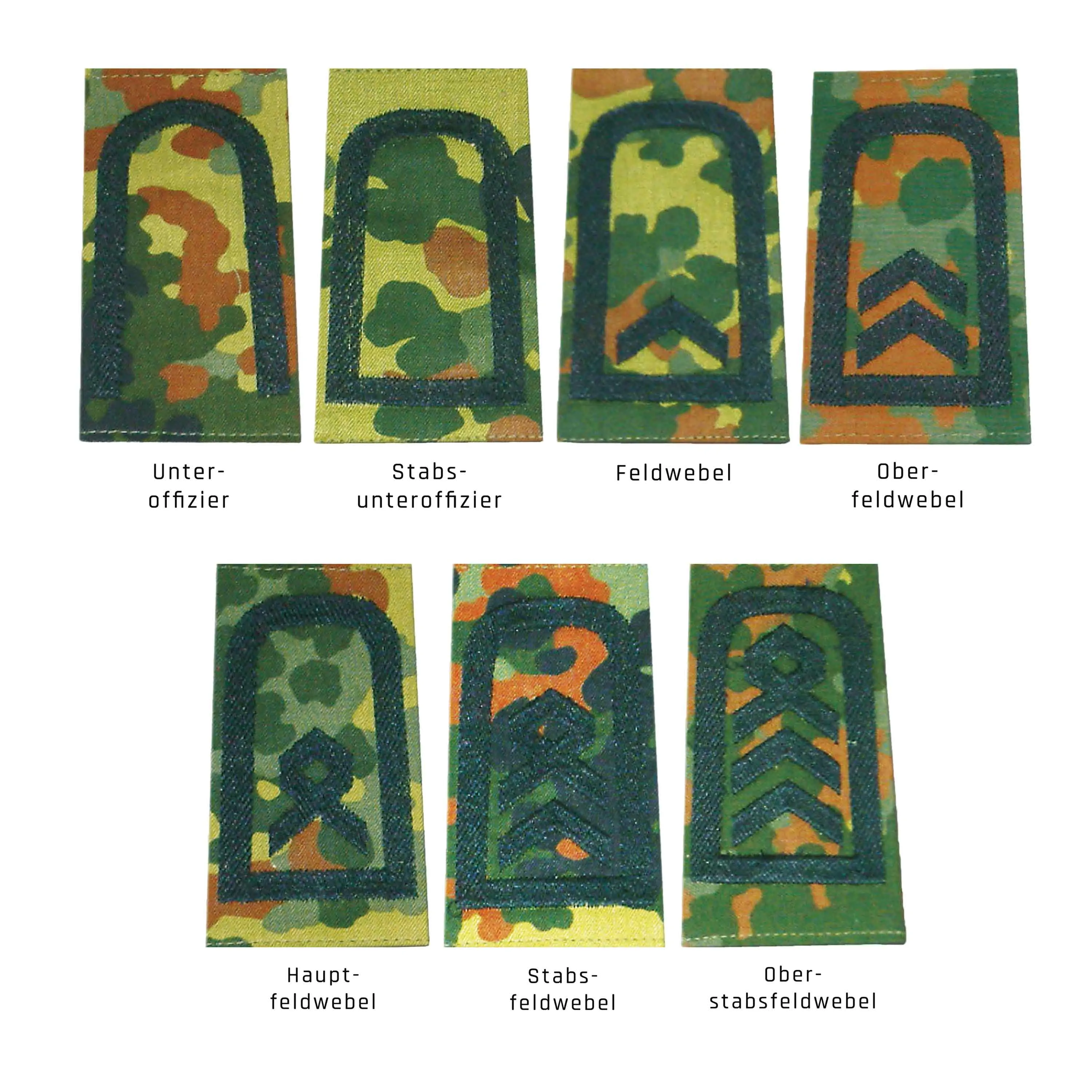 Diverse -  BW Rangabzeichen Heer Flecktarn