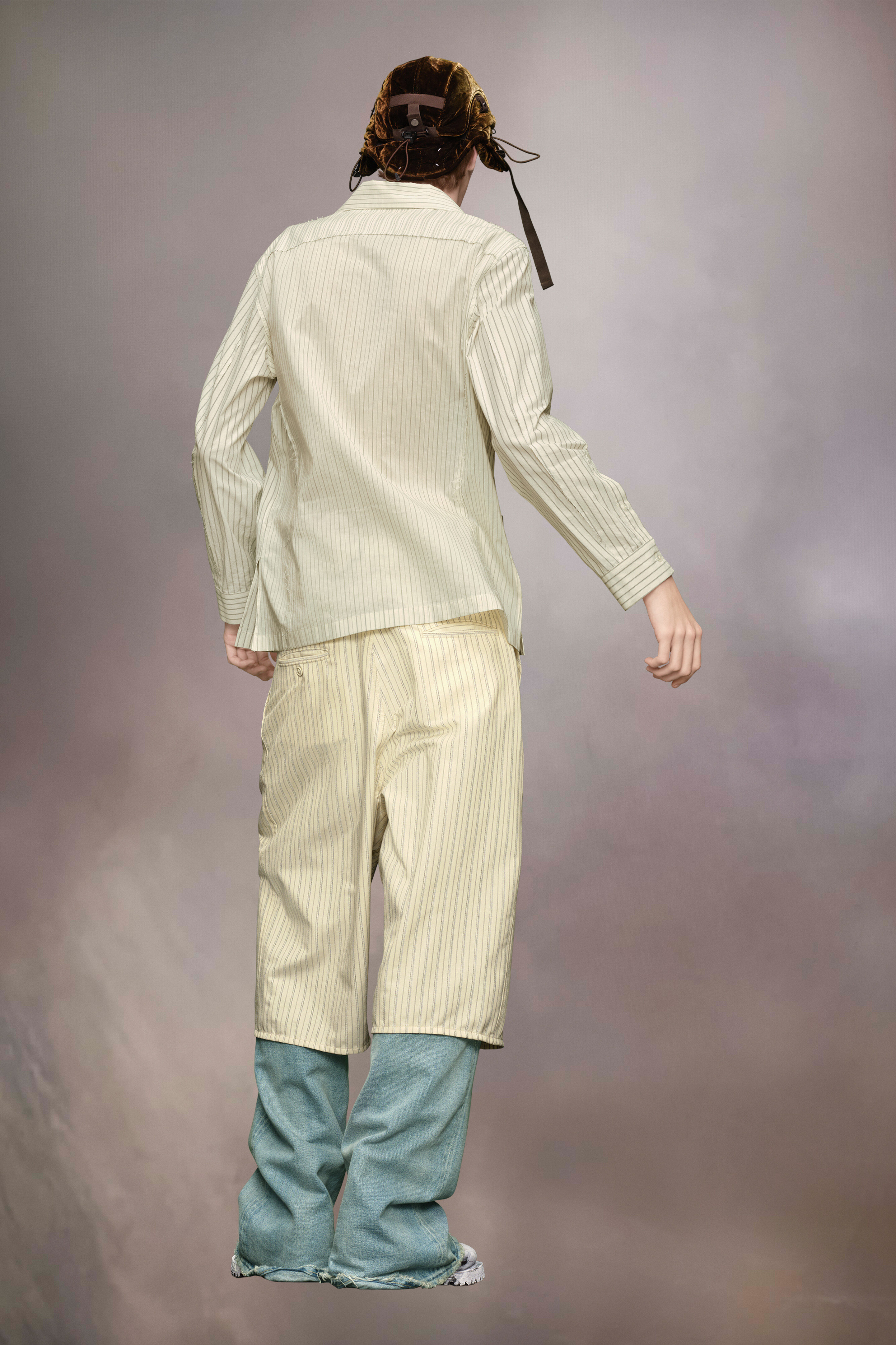 Chemise à rayures
