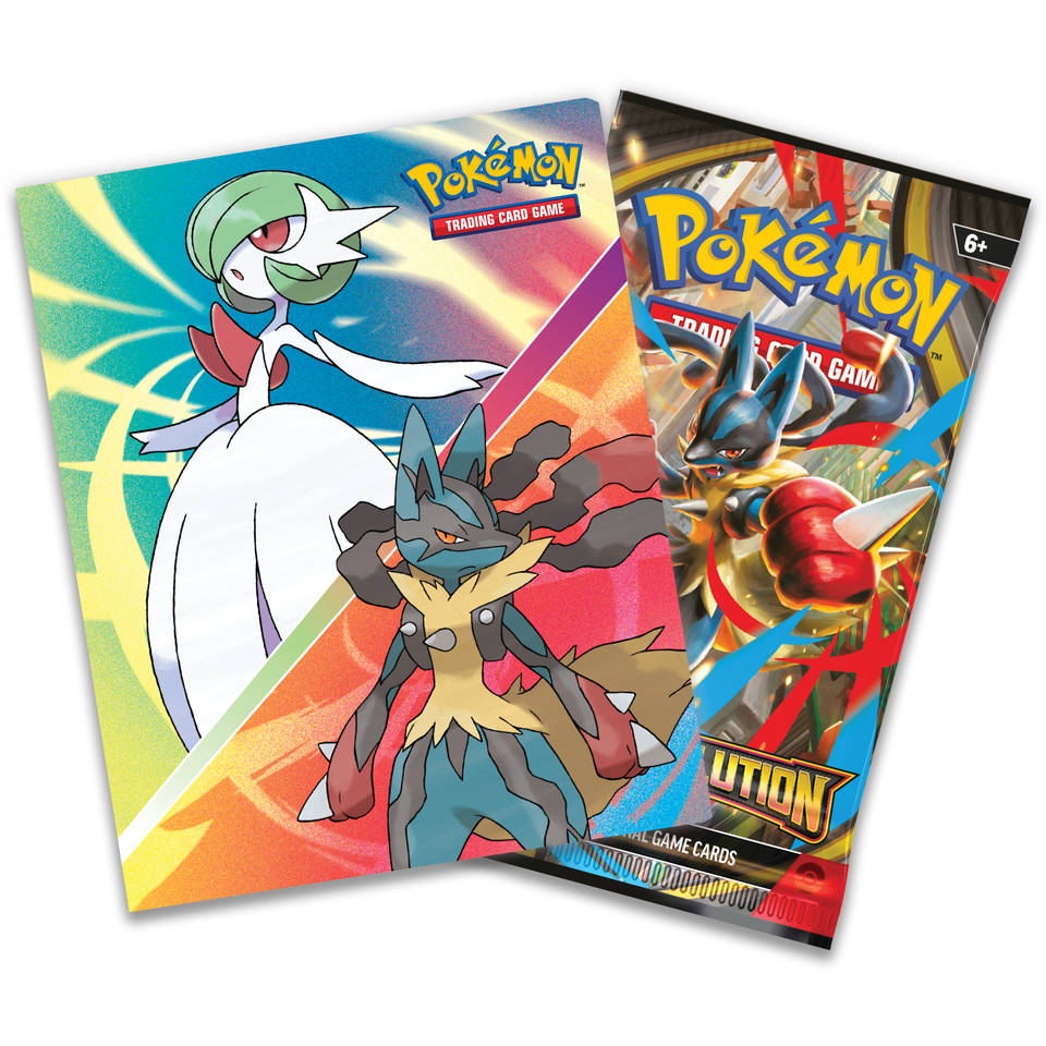 Pokémon TCG Mega Evolution Gardevoir & Lucario mini portfolio