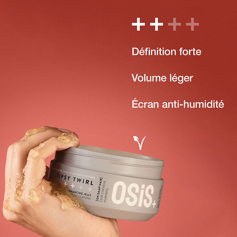 Gelée sublimatrice boucles et ondulations Tipsy Twirl Osis+