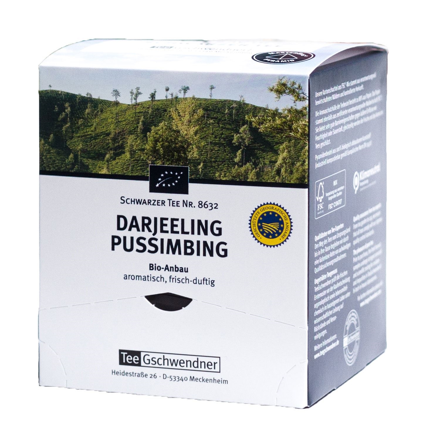 Darjeeling Pussimbing First Flush Bio/Naturland (MasterBag® Pyramid)