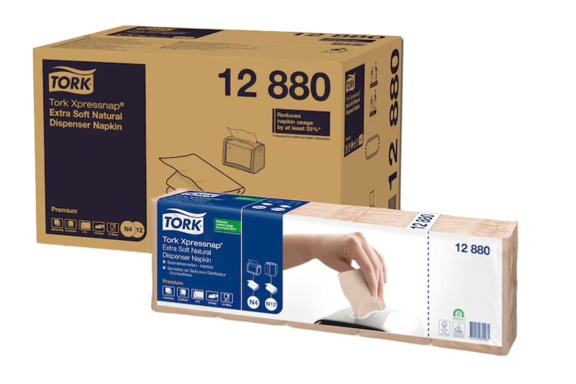 Tork N4 Xpressnap® Extra Zacht Dispenserservet naturel 12880