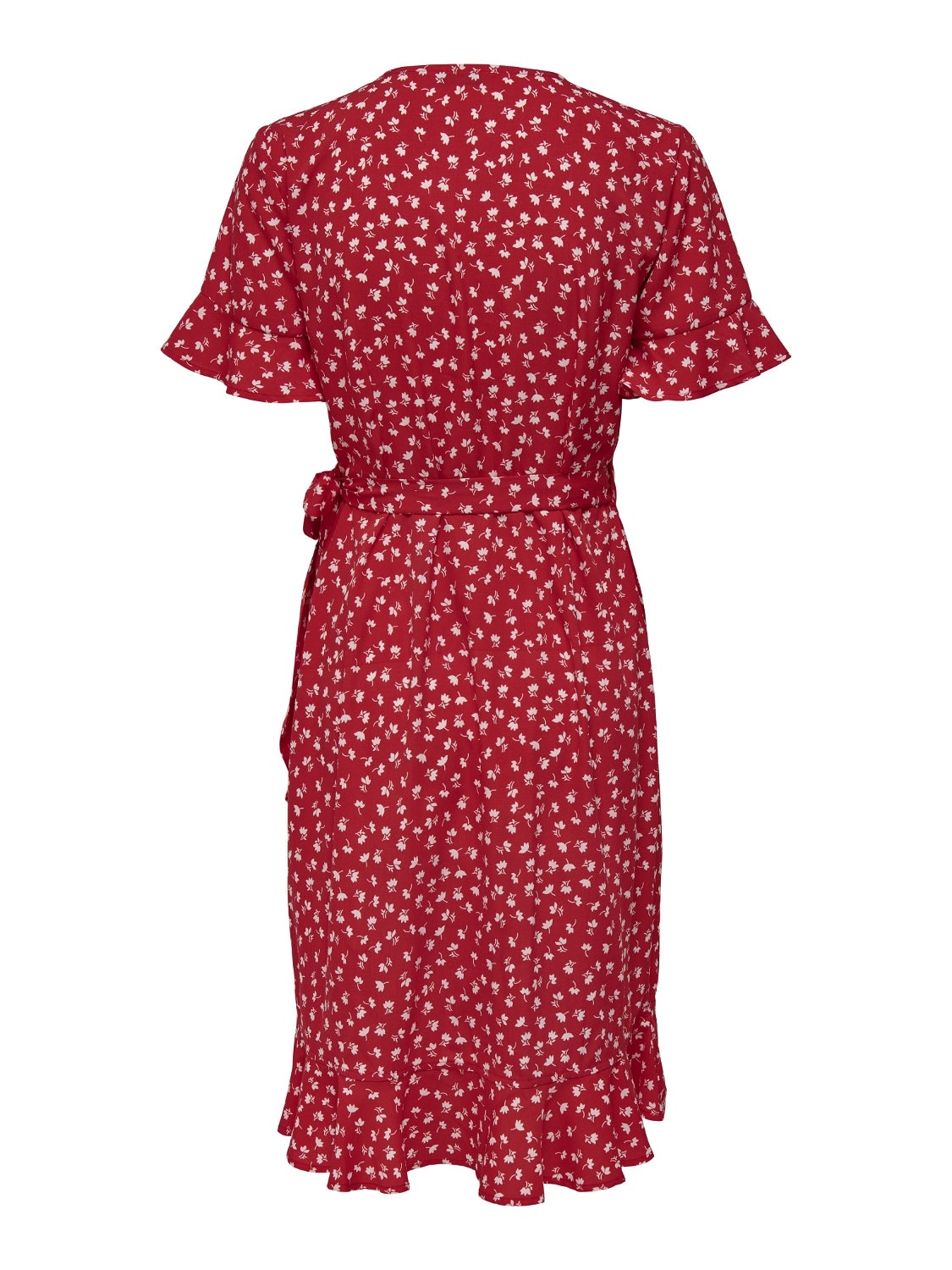 ONLOLIVIA Kurzes Kleid Mars Red