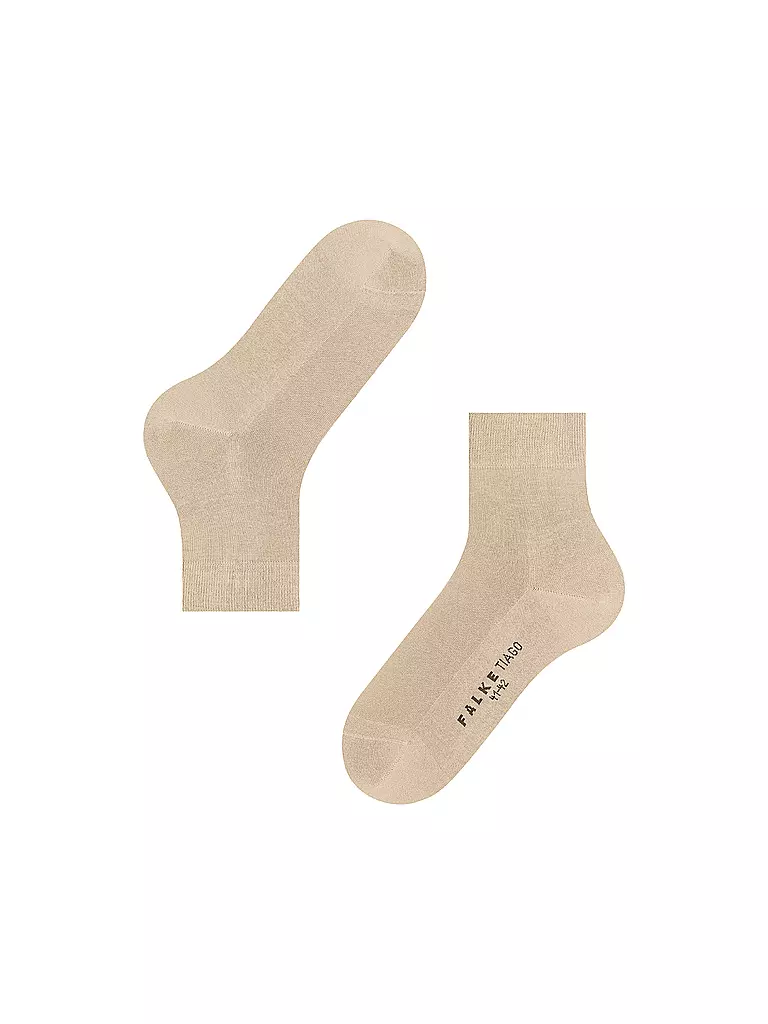 FALKE Socken TIAGO silk beige