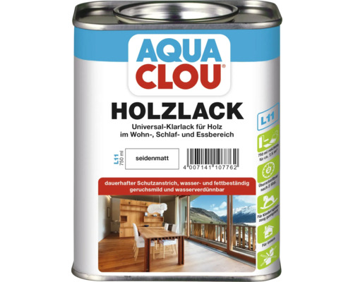 Clou houtvernis L11 satijnglans kleurloos 750 ml