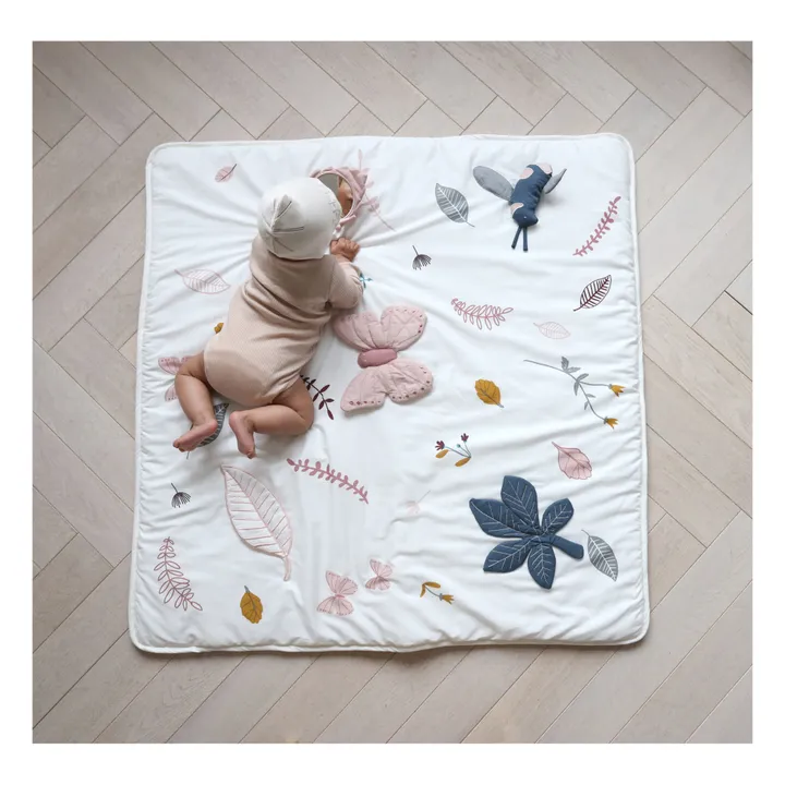 Cam Cam Tapis d'éveil Pressed Leaves Rose
