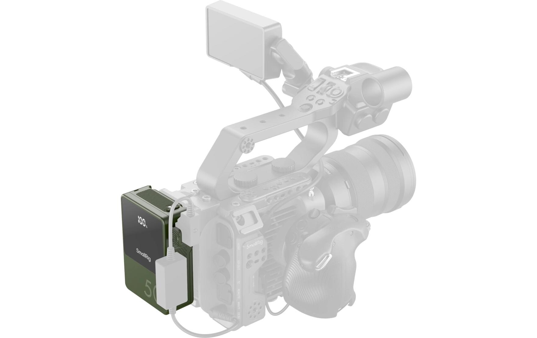VB50 Mini V-Mount-Batterie Grün<br>Kompakter und leichter V-Mount-Akku