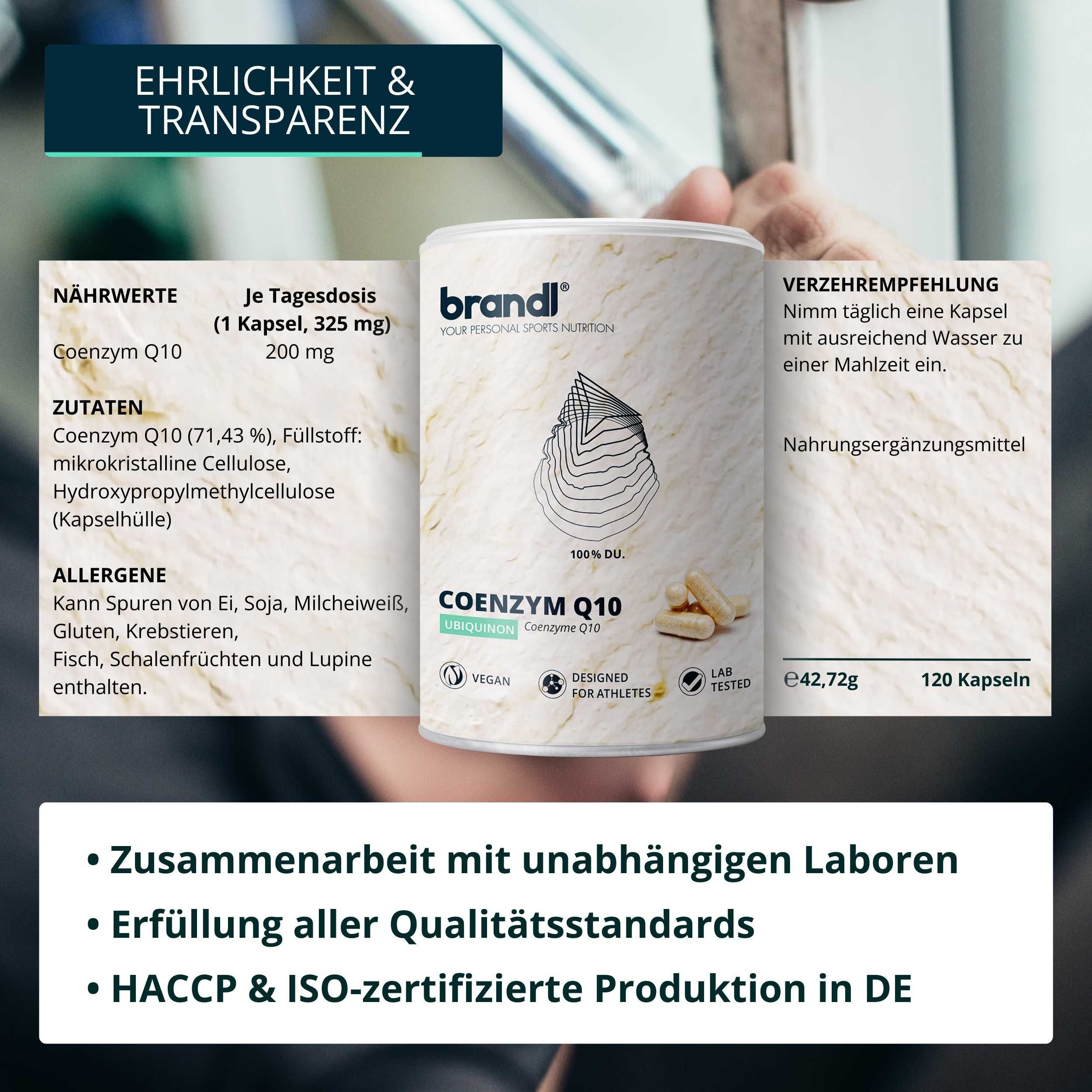 brandl® Coenzym Q10 (Ubiquinon)