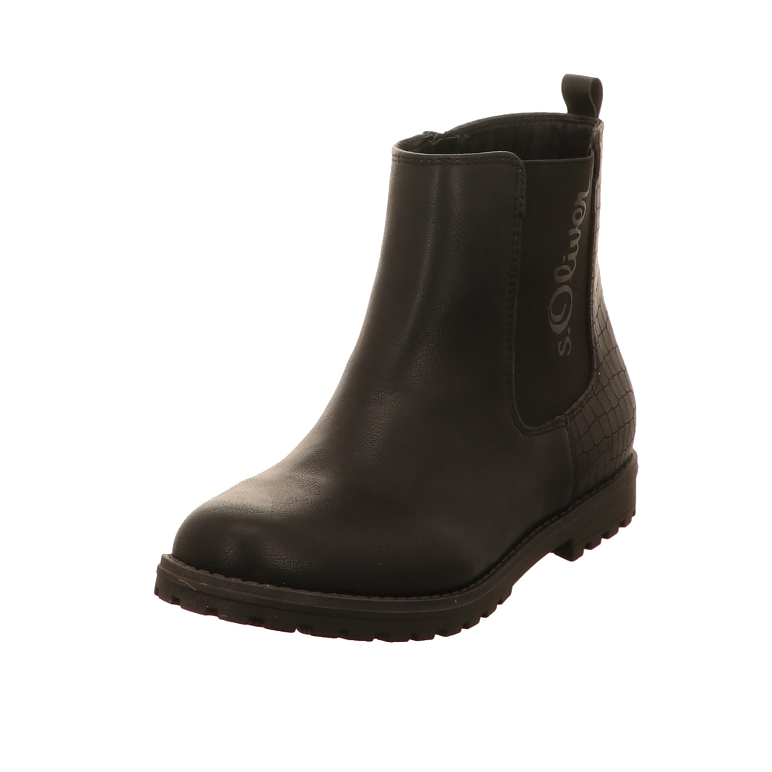 s.Oliver Chelsea-Boot schwarz