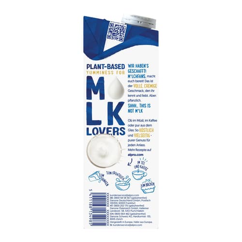 Alpro Not Milk Drink 3,5% VEGAN