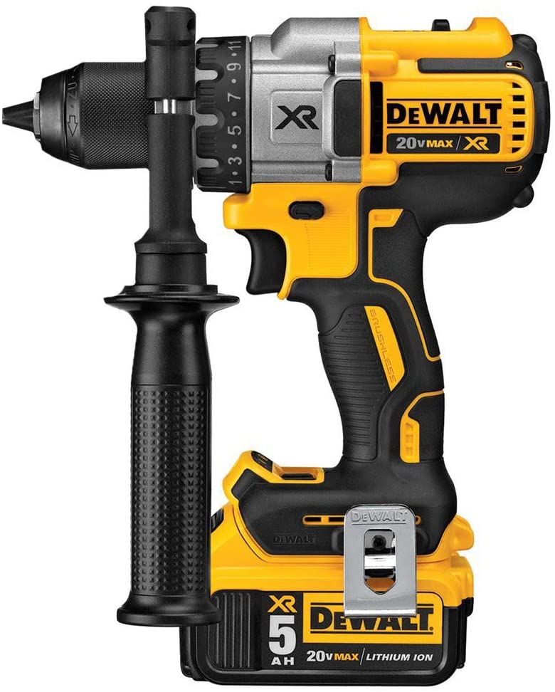 DEWALT 20V MAX XR CORDLESS DRILL COMBO KIT, BRUSHLESS, 5.0-AH, 2-TOOL (DCK299P2)