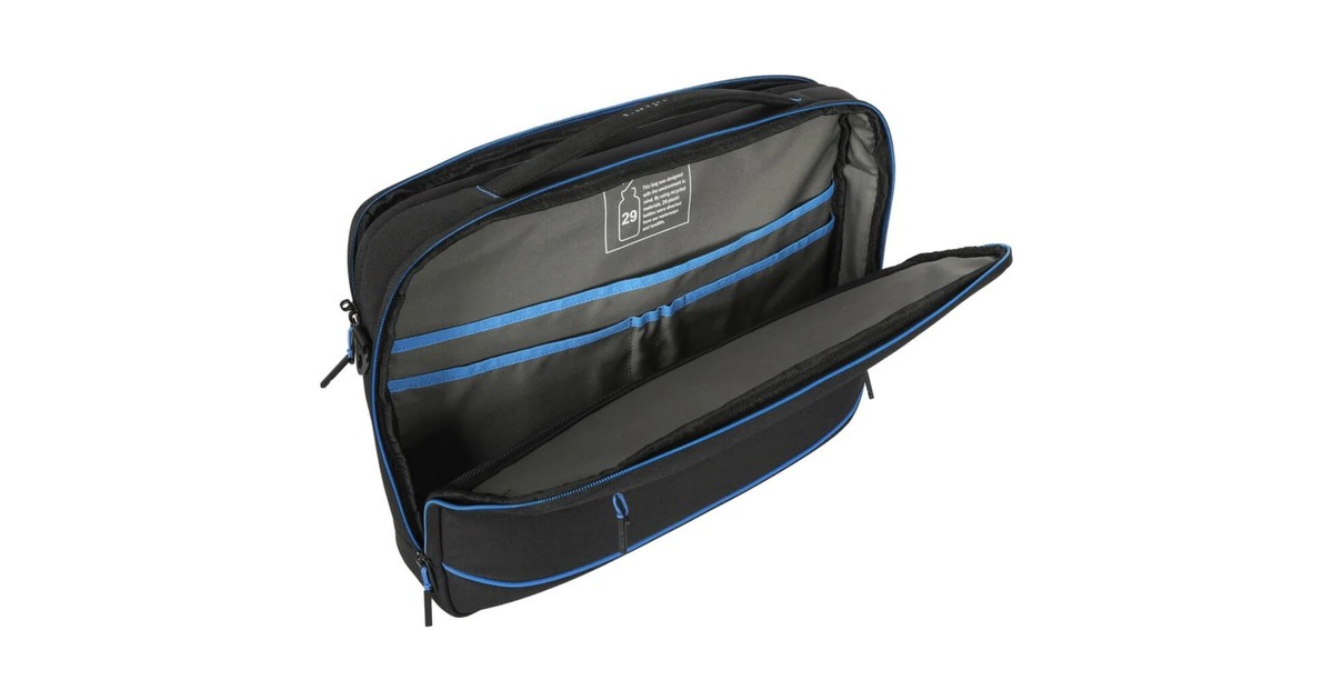 Targus15-16” Coastline EcoSmart Briefcase laptoptas  (Zwart)