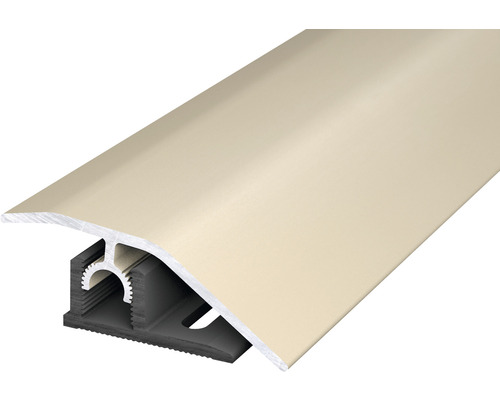 Aluminium Sahara geanodiseerd adapterprofiel 10x44x1000 mm