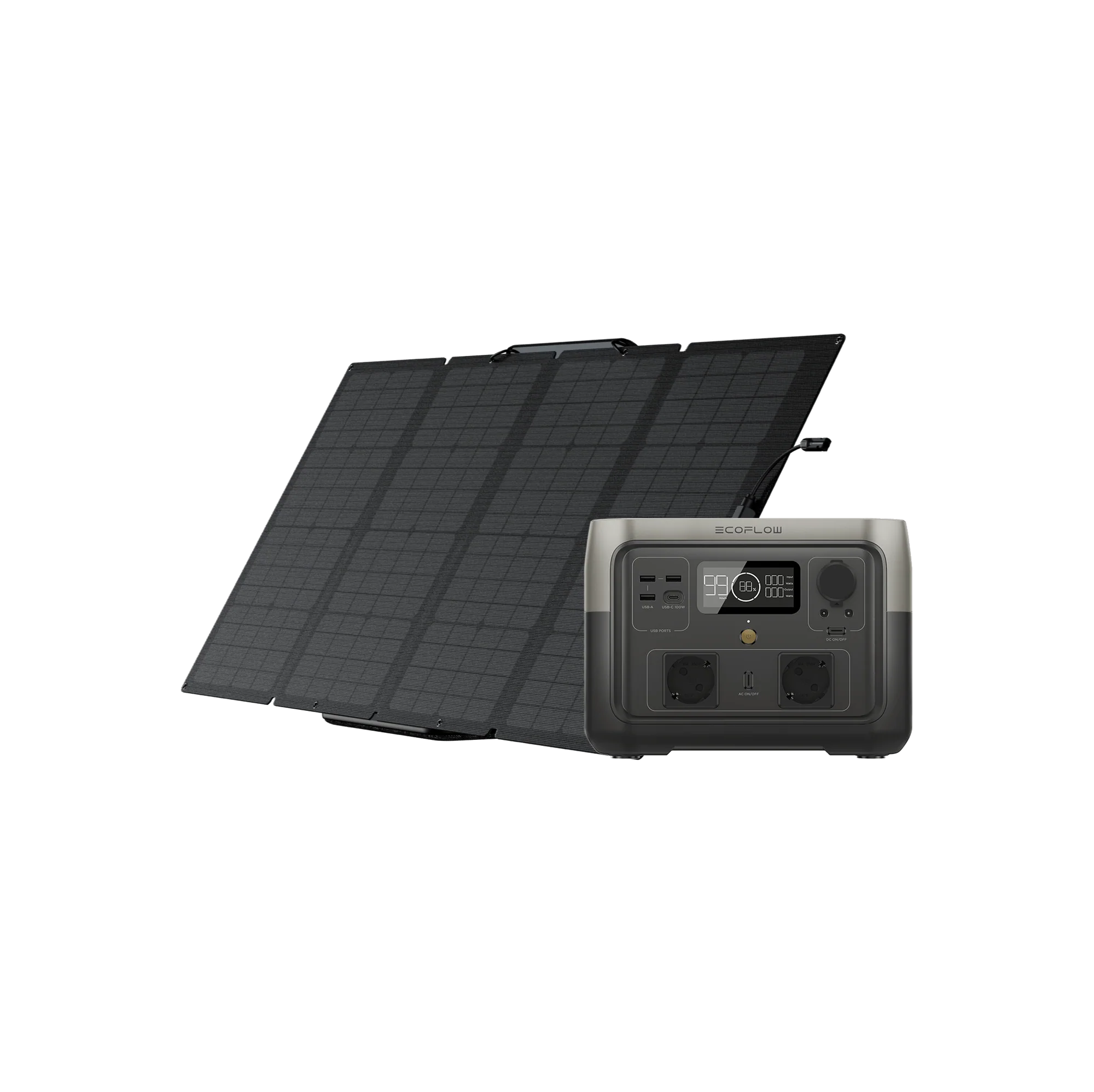 EcoFlow RIVER 2 Max Solargenerator (PV160W)