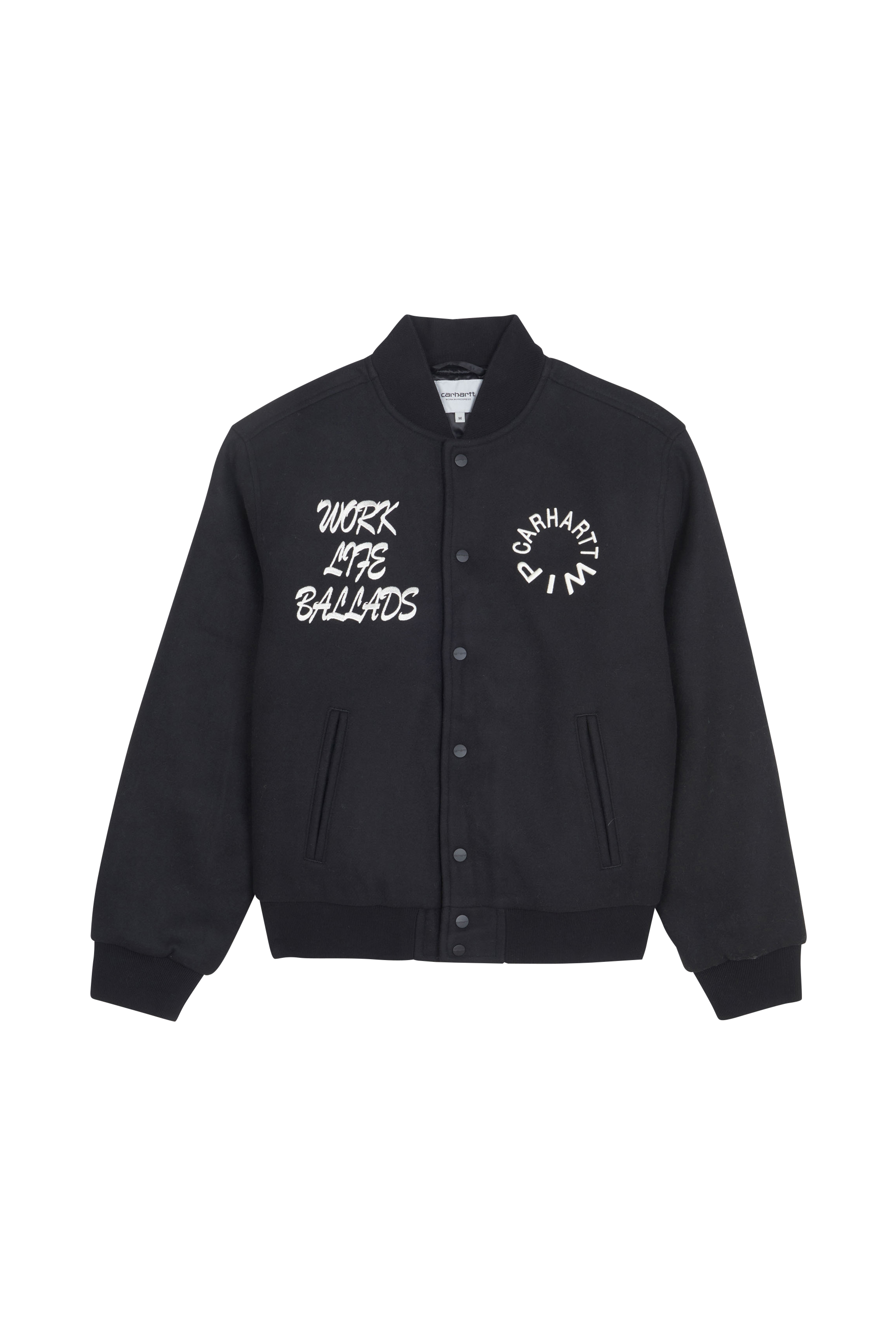 CARHARTT WIP bomber Work Varsity Bomber Noir