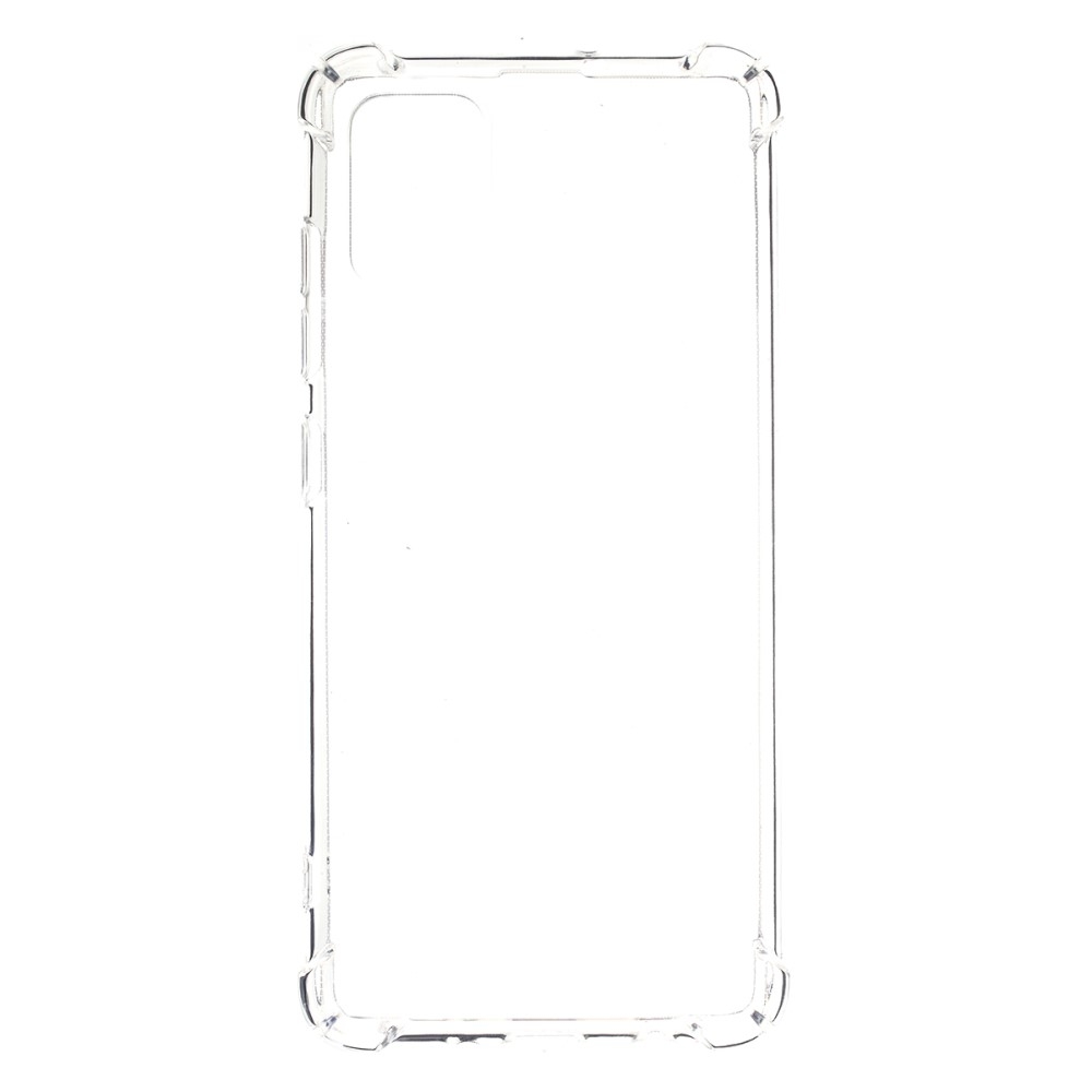 Samsung Galaxy A51 (2019) Gummi Hülle Case Slim Design mit Air Cushion Fallschutz - Transparent