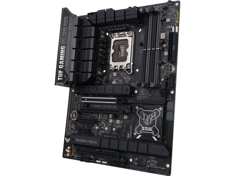 ASUS Mainboard TUF GAMING Z790-PRO WIFI Gaming ATX-Motherboard mit LGA 1700 Sockel und WLAN