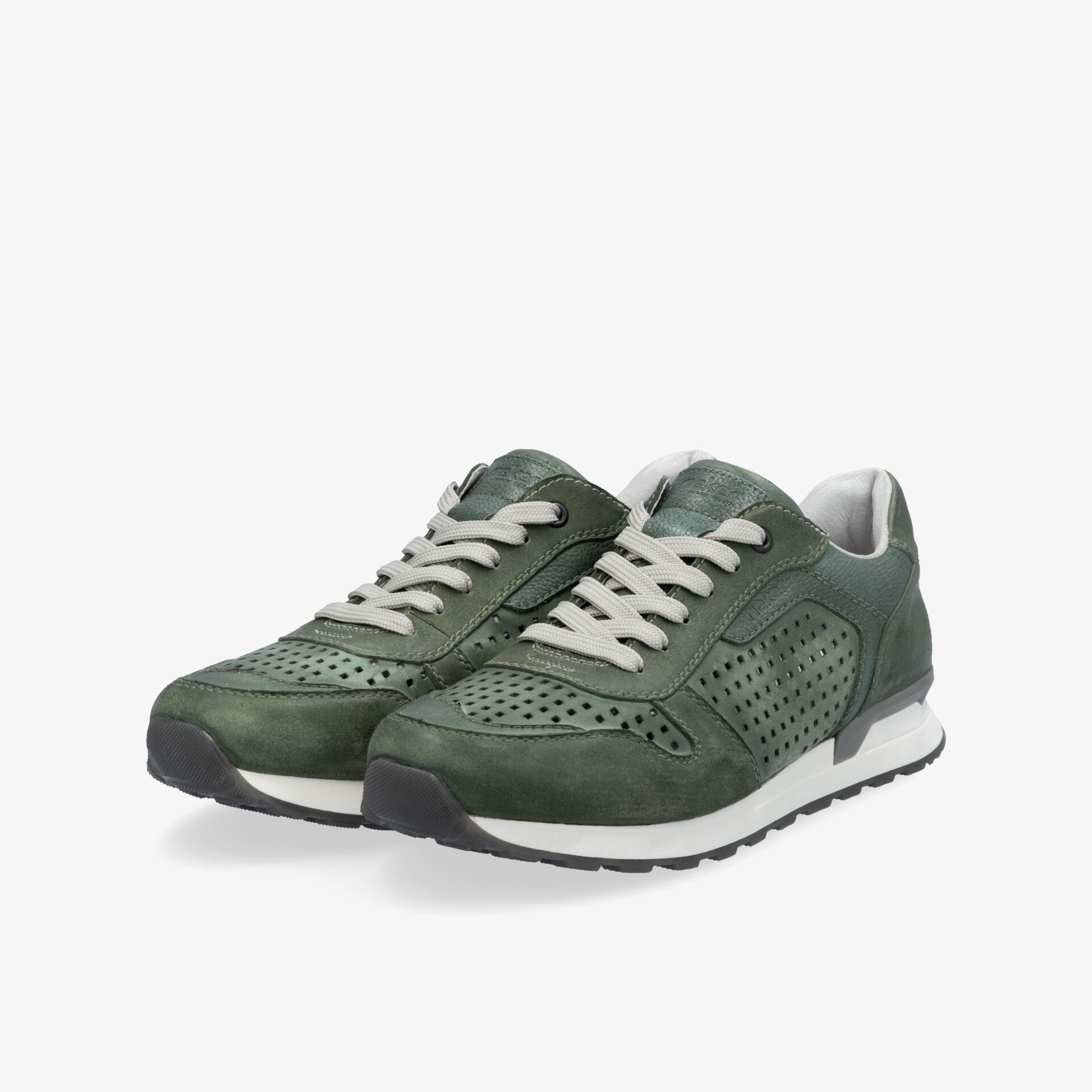 rieker Herren Schnürer olive