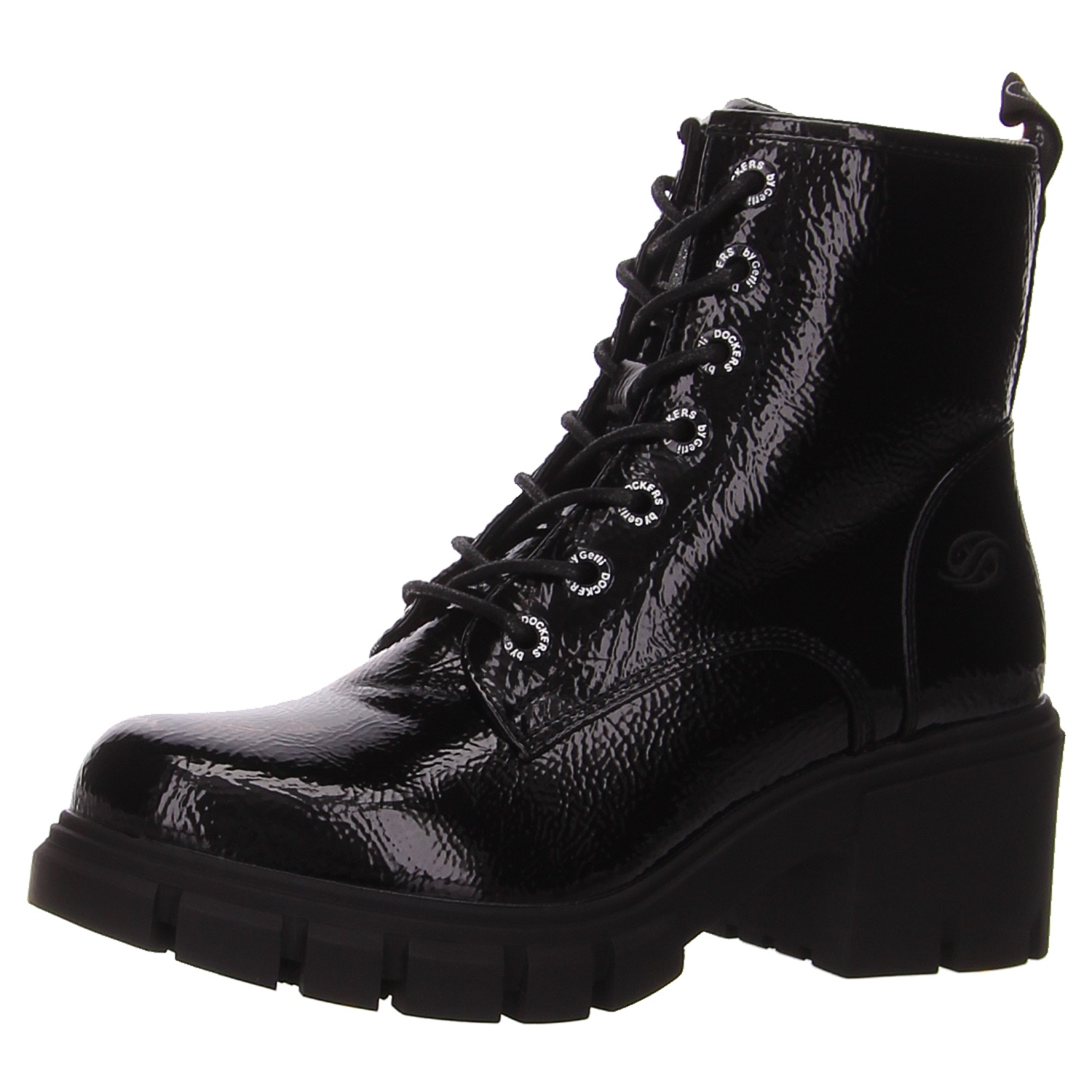Dockers Schnürboots schwarz schwarz