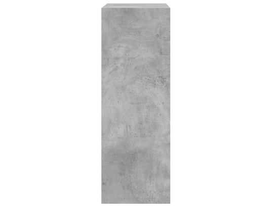 VIDAXL - Armoire à chaussures gris béton 60x34x96,5 cm bois d'ingénie...