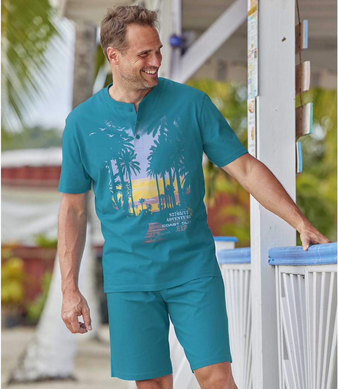 Pyjashort Sunset Paradise