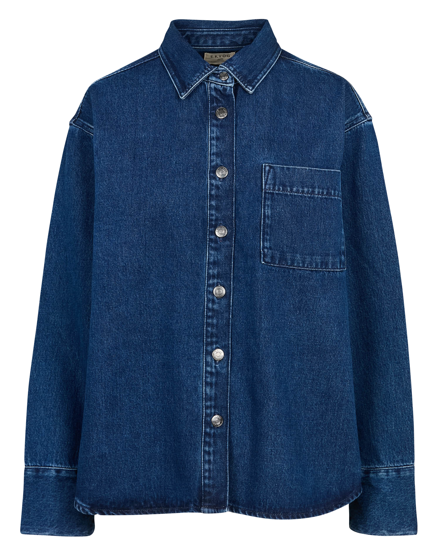JIMMY - Chemise jean en coton | Bleu