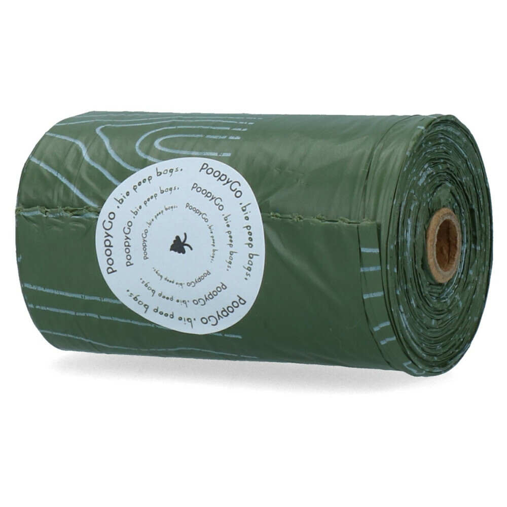 PoopyGo Eco Friendly Poepzakjes met Lavendelgeur8 x 15 zakjes