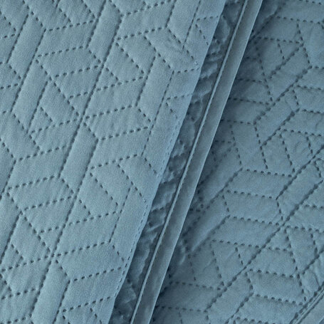 Bedsprei Ultrasonic Prisma - Blauw