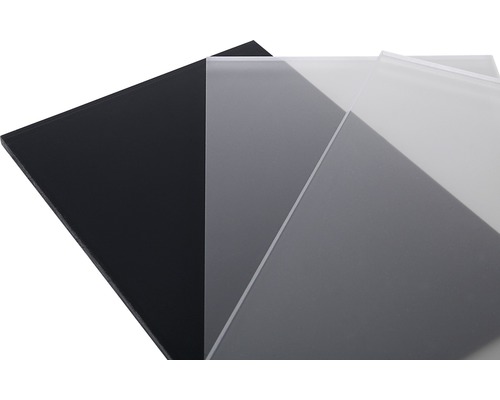 Acrylglas vulling voor Pertura leuningsysteem, antraciet helder, 1500x673x8 mm (72)