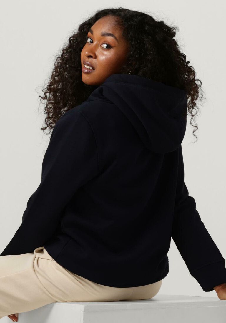 TOMMY HILFIGER donkerblauwe tommy hilfiger sweater heritage hilfiger hoodie ls