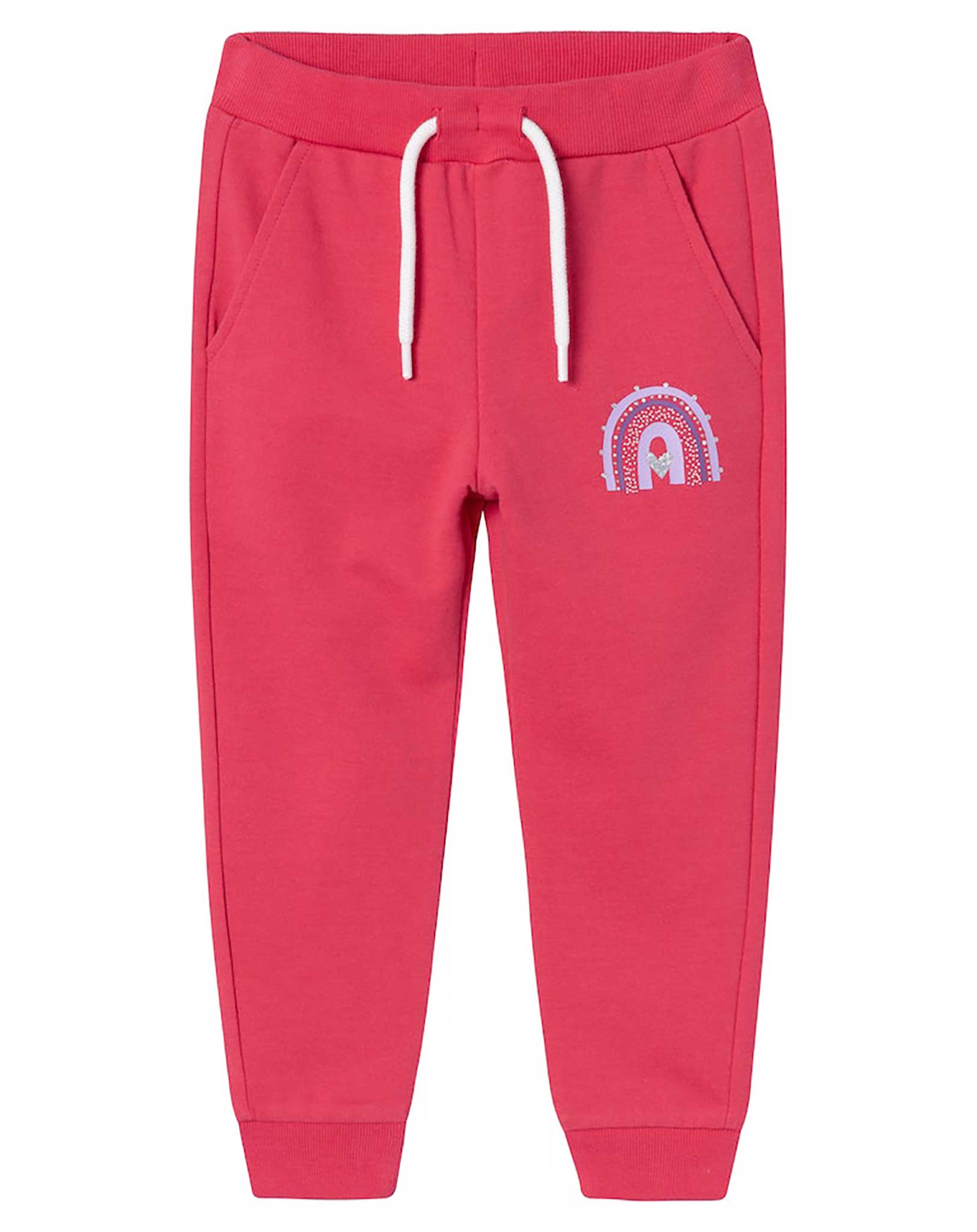Sweathose NMFBELLA RAINBOW in rethink pink