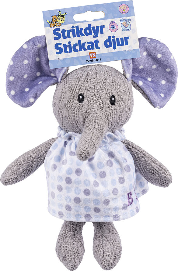 B Beez B-B KNITTED ELEFANT 18CM
