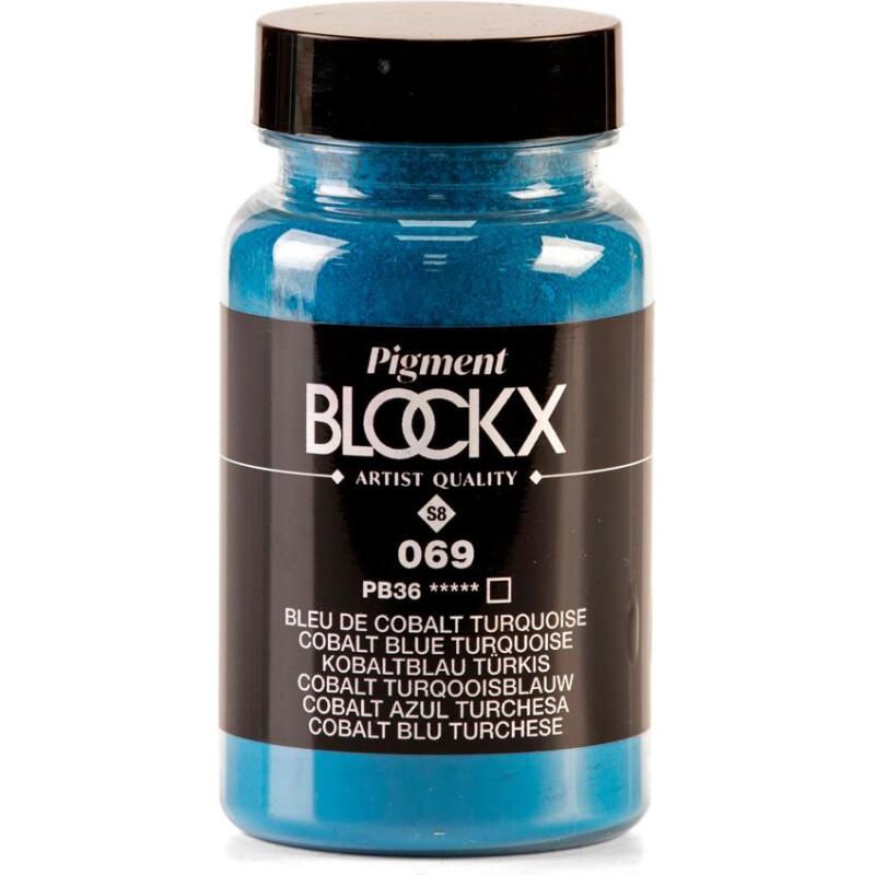 Pigment - Bleu de cobalt turquoise 100 ml / 100 g