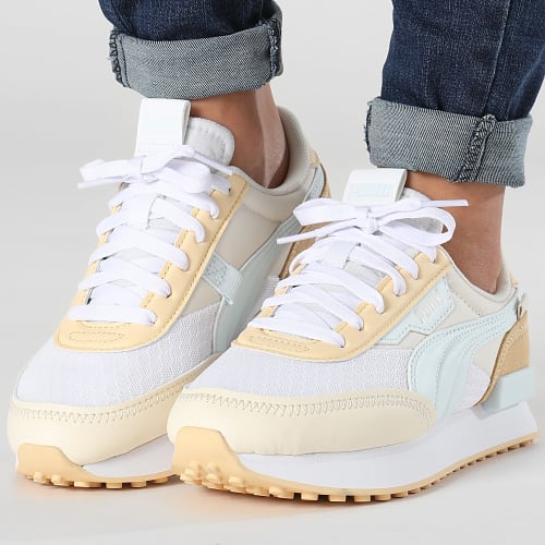 Baskets Femme Future Rider Pastel 383683 Puma White Sugared Almond