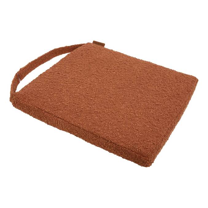 Galette de chaise SOLFIA Acajou