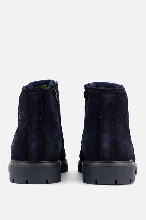 Bugatti Blaco Veterboots blauw Suede