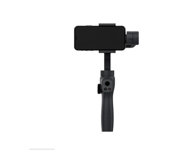 Capture 2S Gimbal 3-Achsen Stabilisator Stativ Halterung 320° Schwenkbar für Smartphone und GoPro - Schwarz