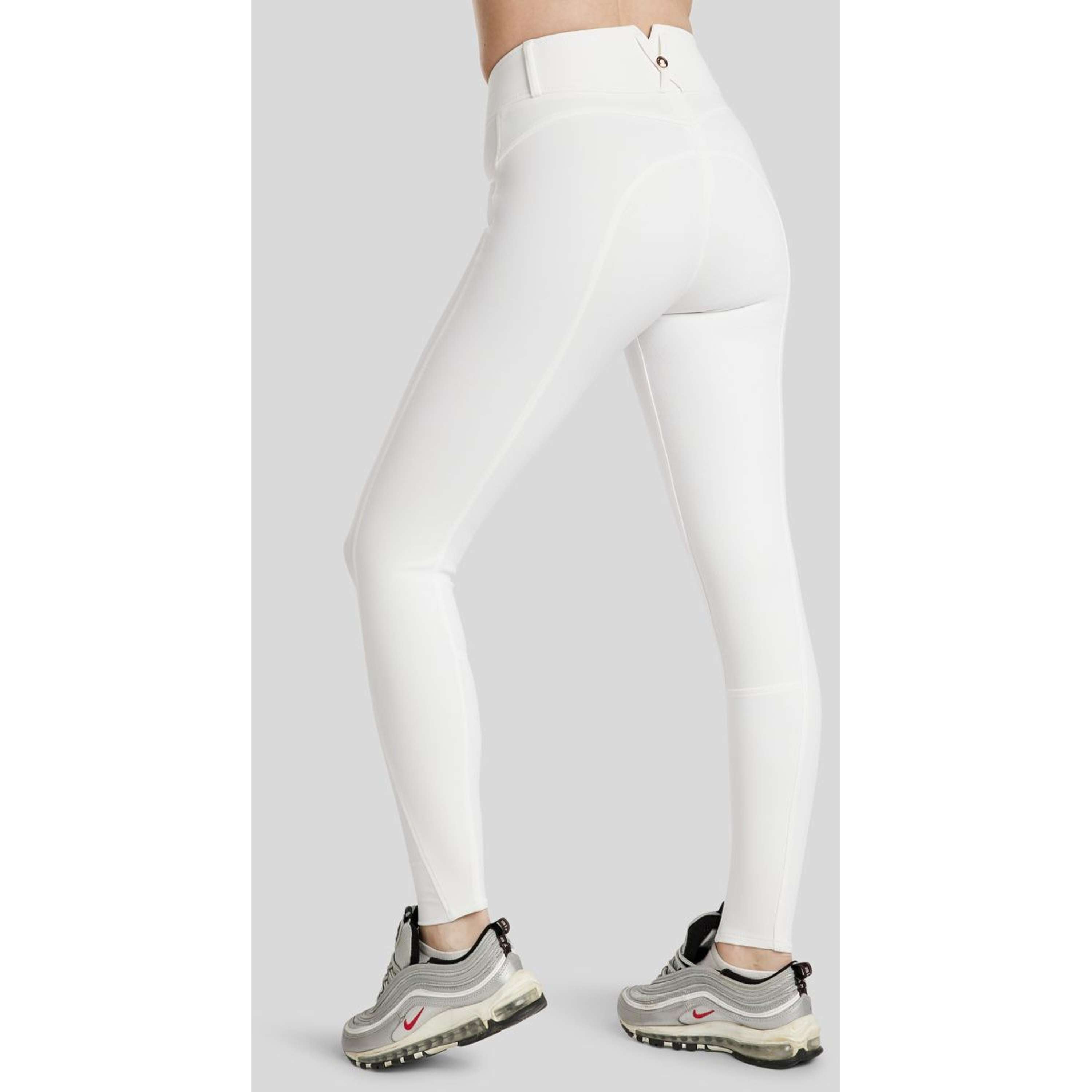 Montar Rijbroek Molly Rosegold Highwaist Full Grip Wit