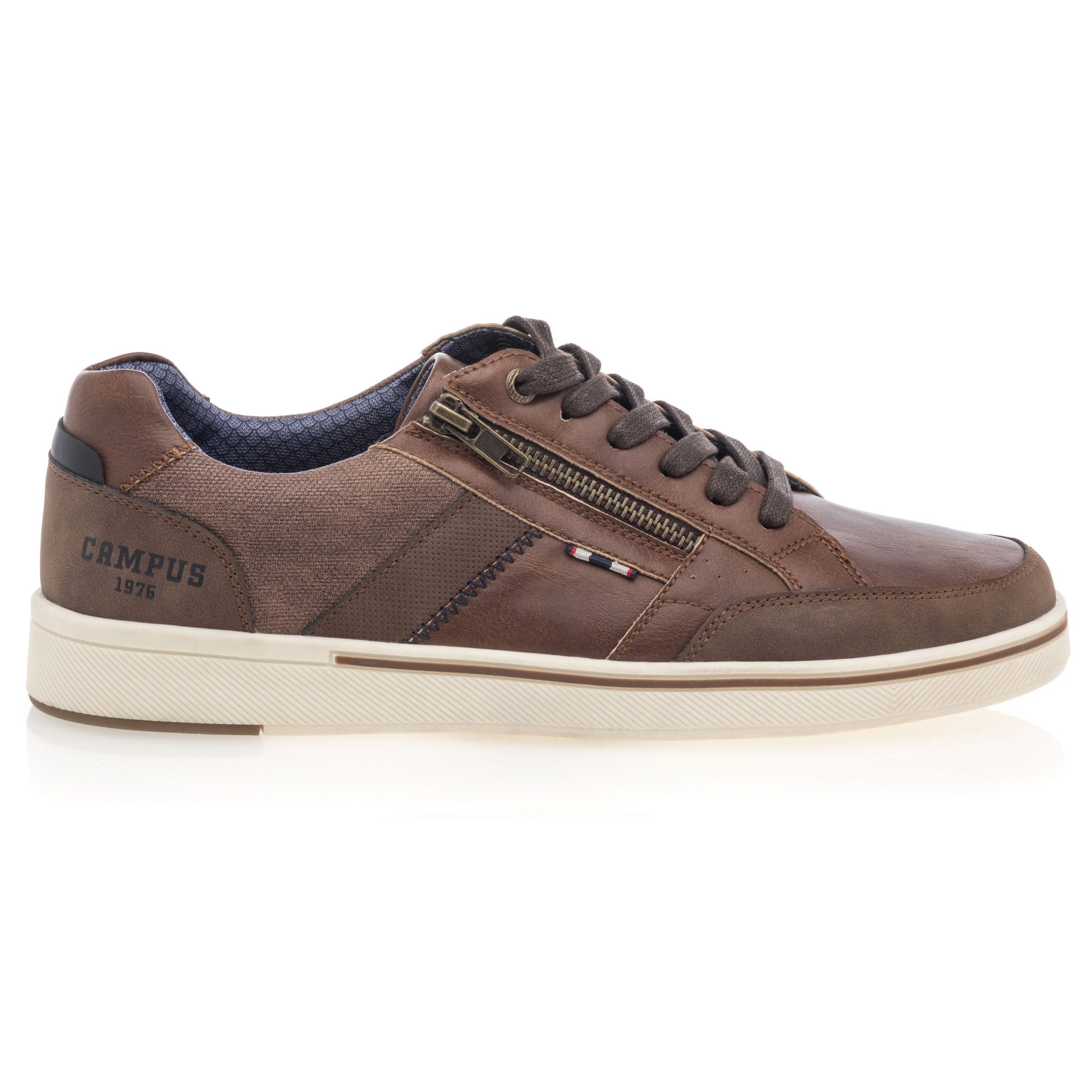 Baskets basses Homme cognac