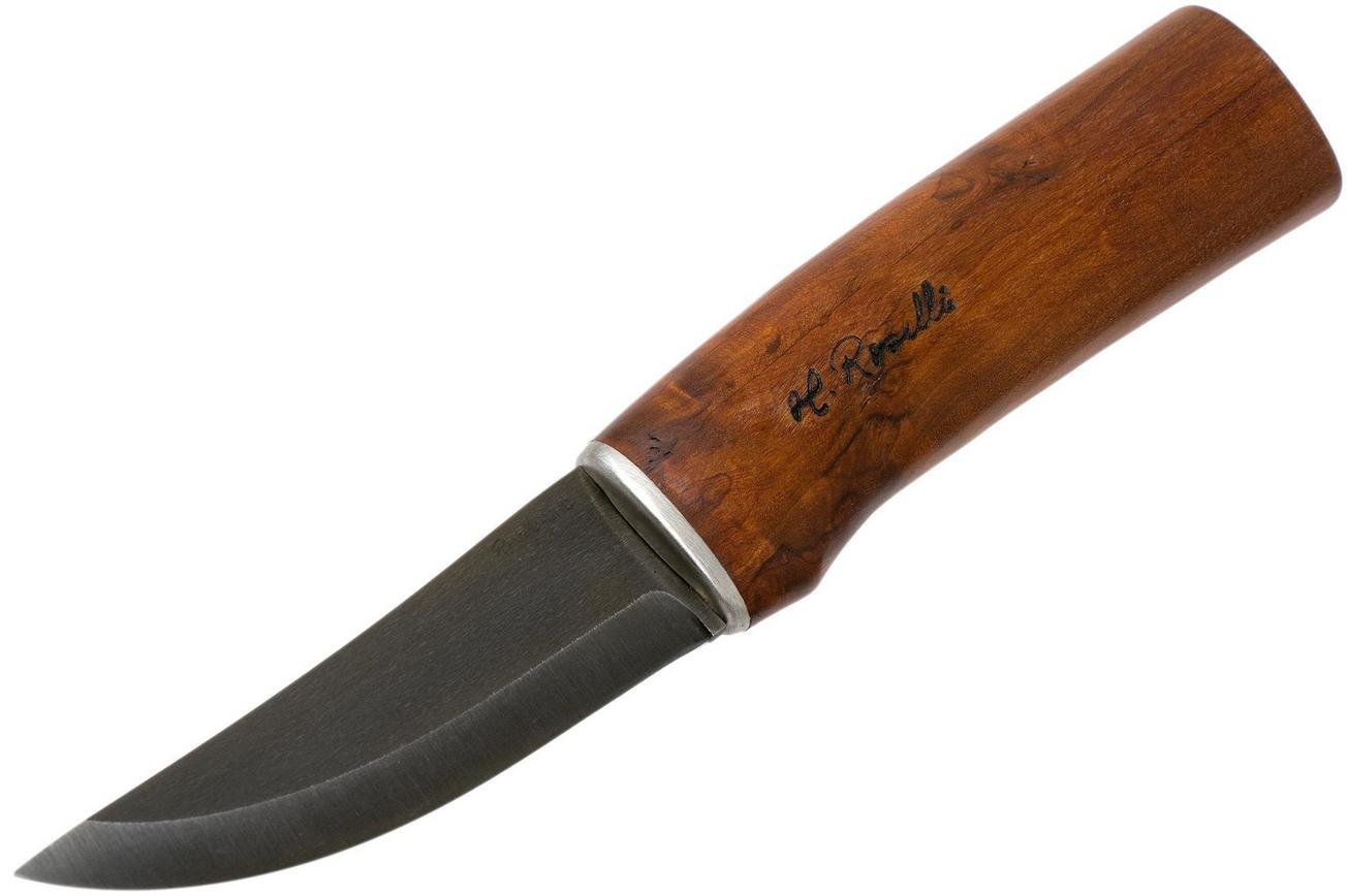 Roselli Hunting Knife UHC RW200 leather sheath, jachtmes
