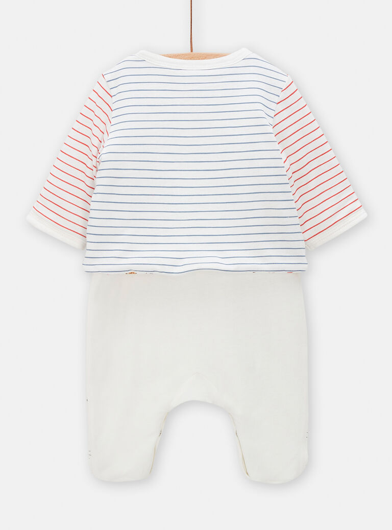 Ensemble gilet et salopette mixte