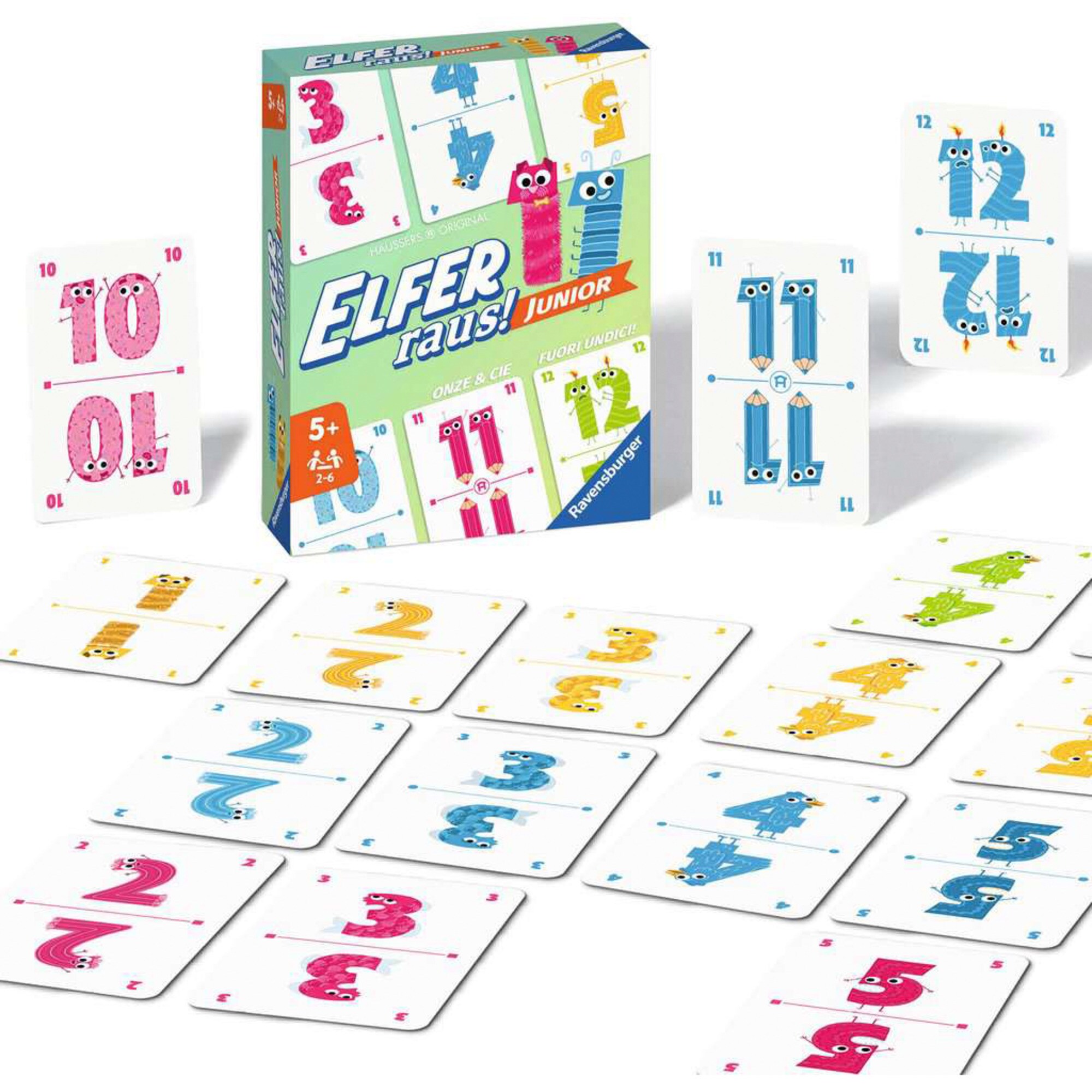 Ravensburger Kartenspiel Elfer raus! Junior
