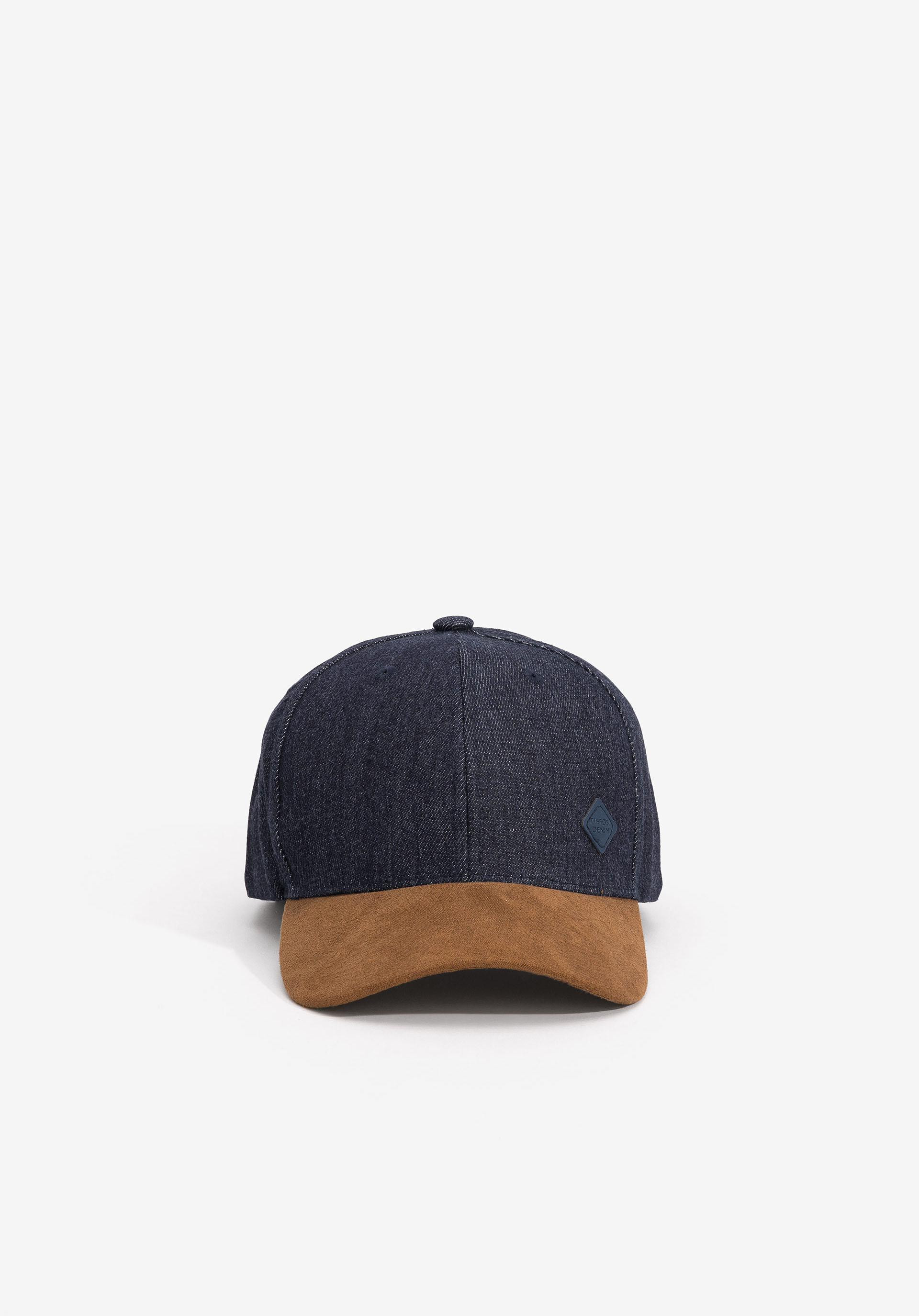 Boné Combinado Denim